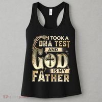 Christian I Took A DNA Test And God Is My Father Gospel Pray Women's Tank Top thumb 3
