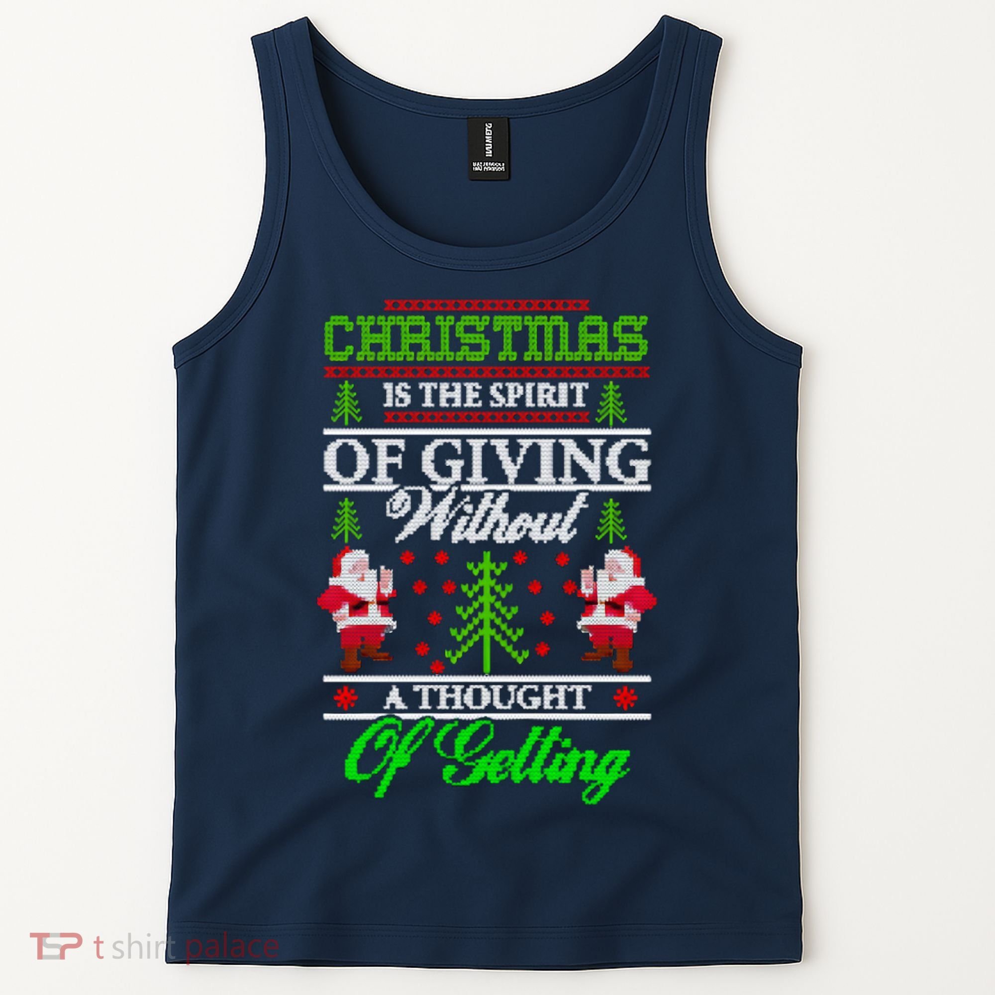 Christmas Is The Spirit Of Giving Tank Top