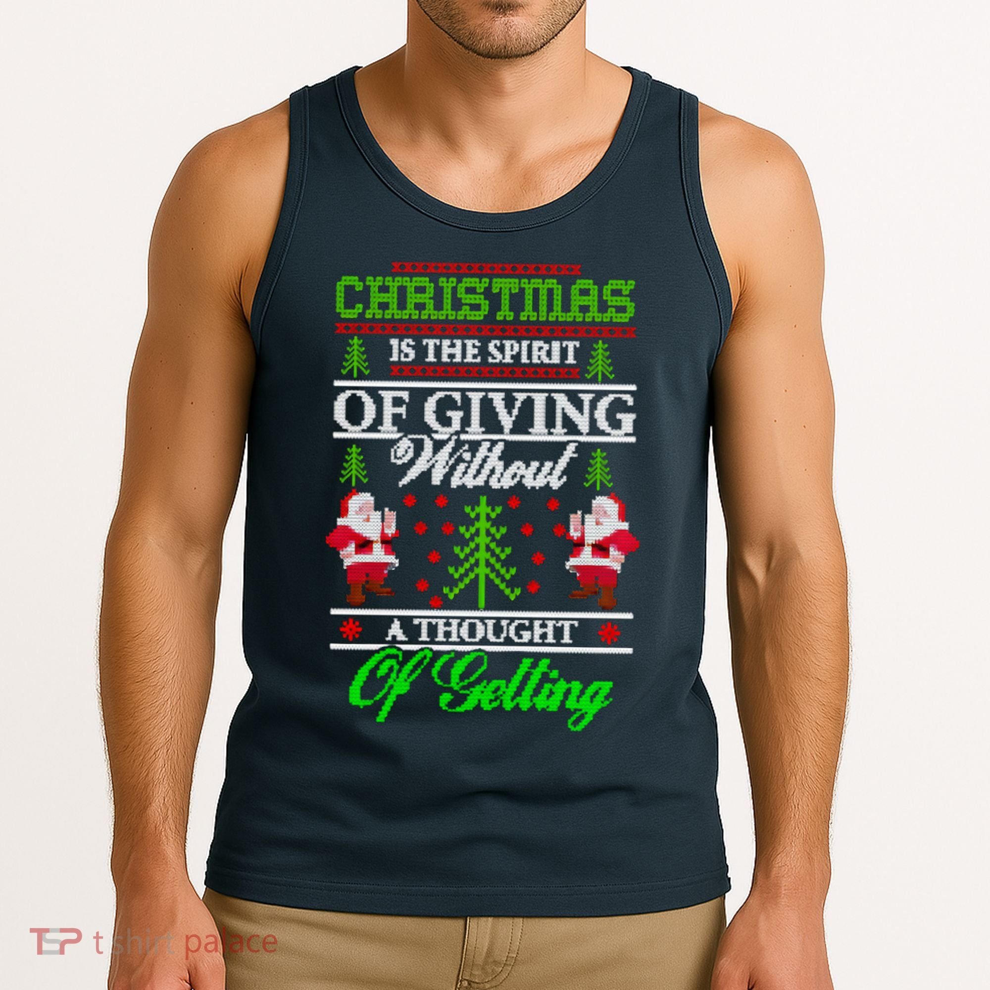 Christmas Is The Spirit Of Giving Tank Top