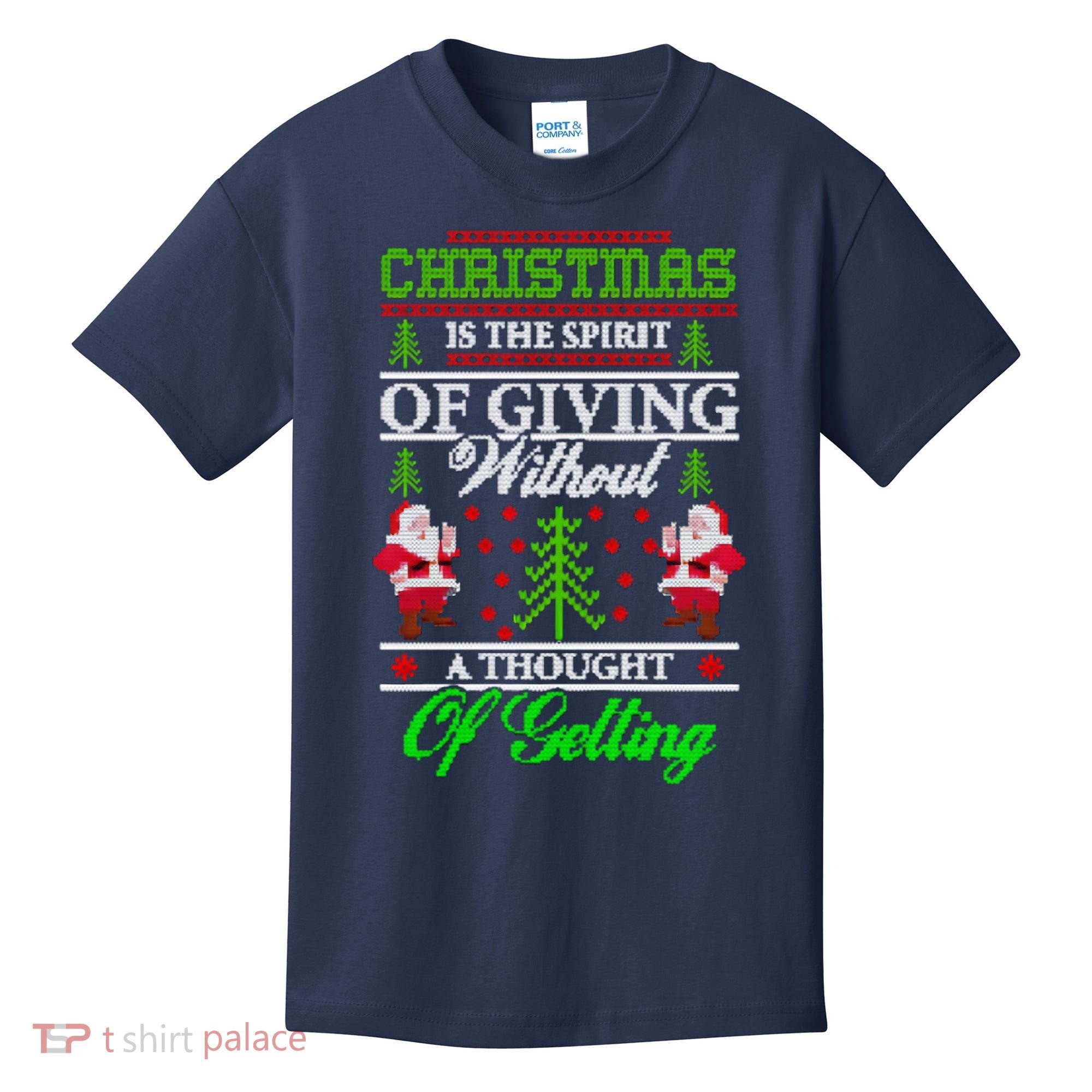 Christmas Is The Spirit Of Giving Kids T-Shirt