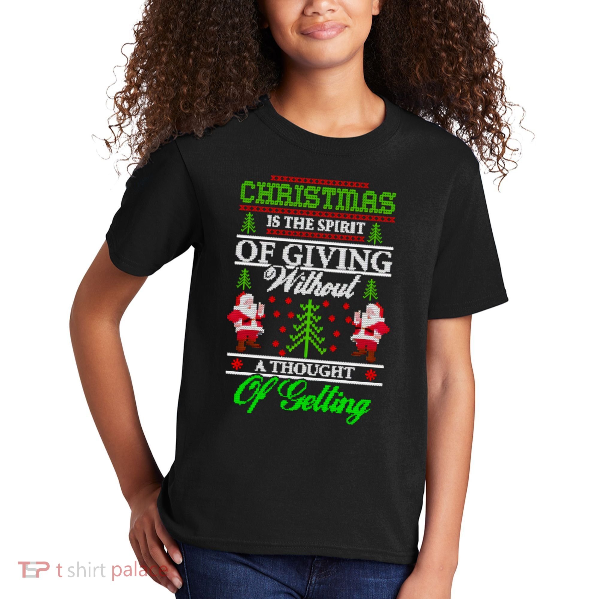 Christmas Is The Spirit Of Giving Kids T-Shirt