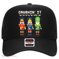 Crushin' It The Christmas Retro Holiday Cute Hat thumb 0