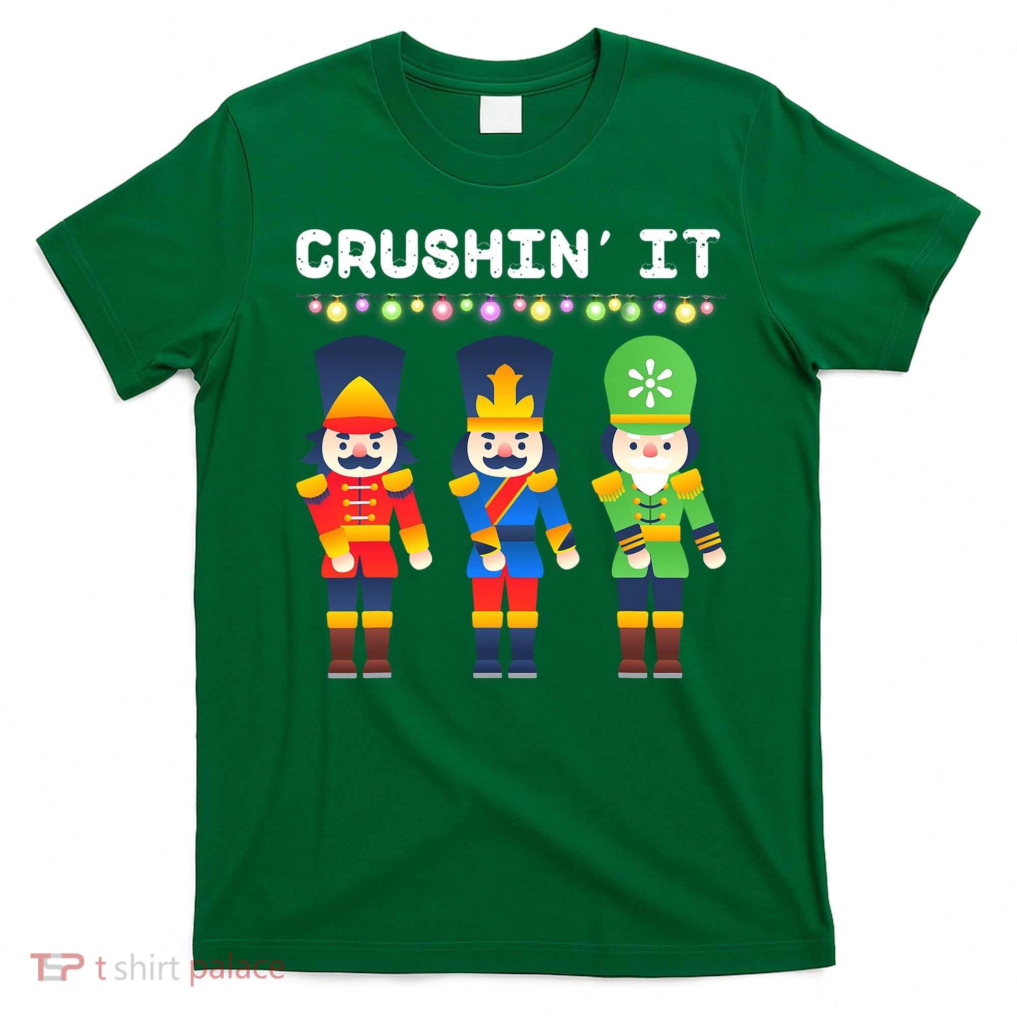 Crushin' It The Christmas Retro Holiday Cute T-Shirt