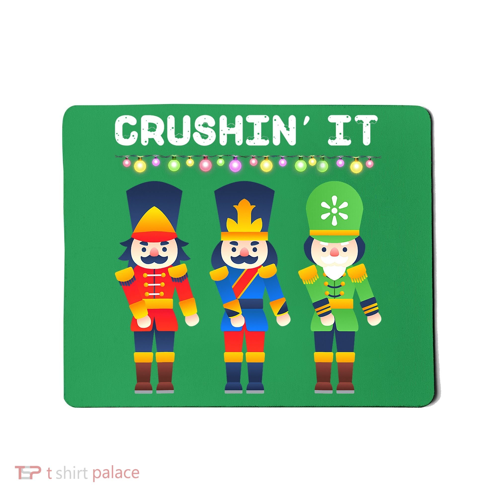 Crushin' It The Christmas Retro Holiday Cute Mousepad