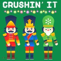 Crushin' It The Christmas Retro Holiday Cute Ornament thumb 1