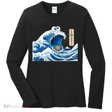 Cookie In The Sea Women's Long Sleeve Shirt