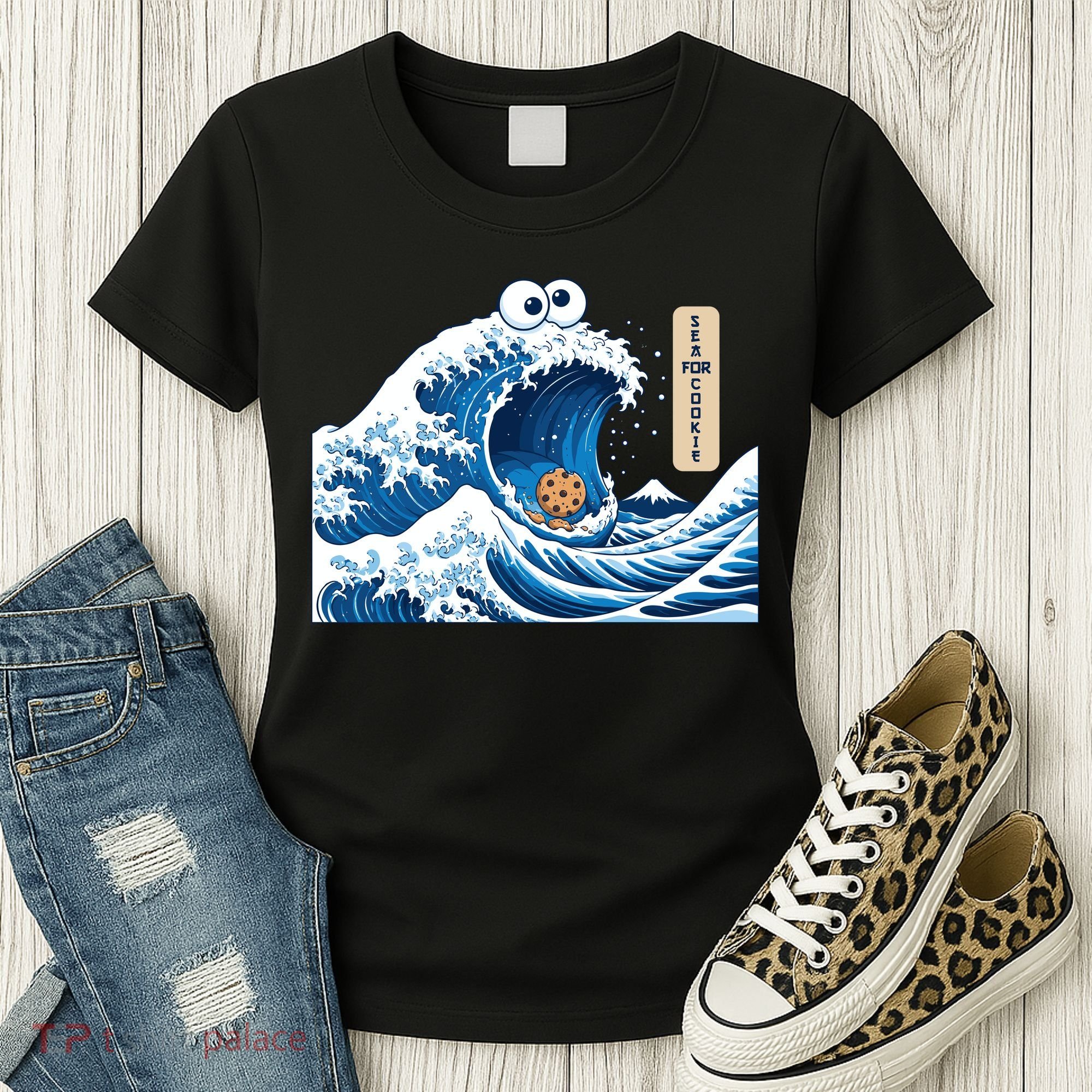 Cookie In The Sea Women's T-Shirt