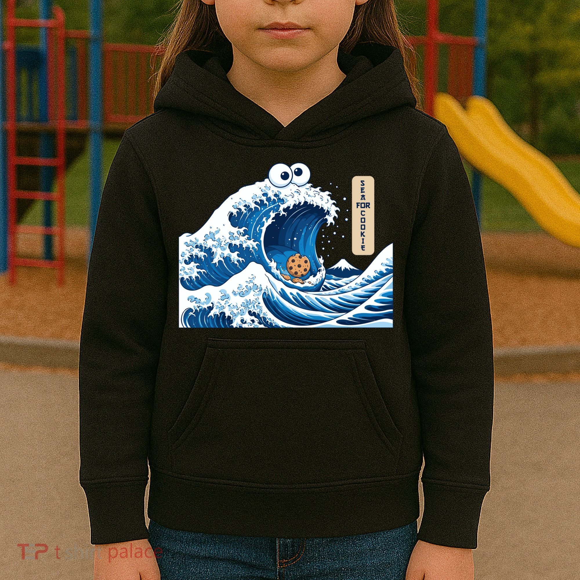 Cookie In The Sea Kids Hoodie