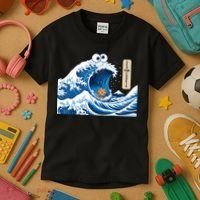 Cookie In The Sea Kids T-Shirt thumb 3