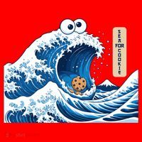 Cookie In The Sea Santa Hat thumb 1
