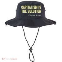 Capitalism Is The Solution Funny Saying Bucket Hat thumb 0