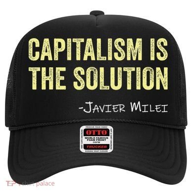 Capitalism Is The Solution Funny Saying Hat