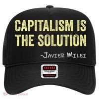 Capitalism Is The Solution Funny Saying Hat thumb 0