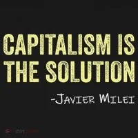Capitalism Is The Solution Funny Saying Women's T-Shirt thumb 6