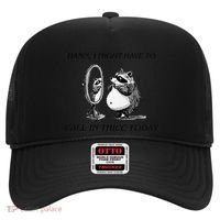 Call In Thicc Today Sick Day Funny Meme Hat thumb 0
