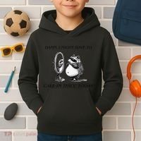 Call In Thicc Today Sick Day Funny Meme Kids Hoodie thumb 2