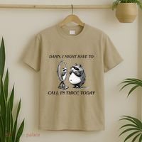 Call In Thicc Today Sick Day Funny Meme T-Shirt thumb 2