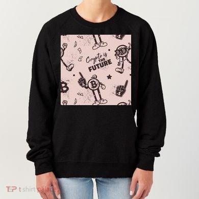 Crypto Is The Future Retro Women's Sweatshirt