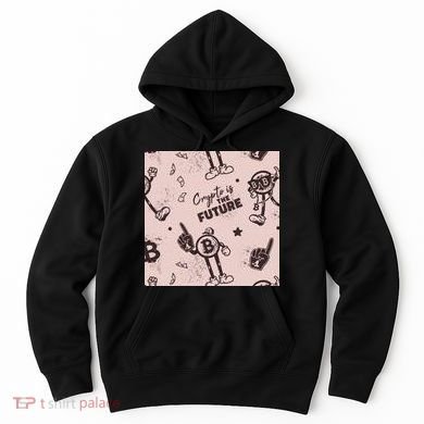 Crypto Is The Future Retro Hoodie