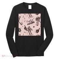 Crypto Is The Future Retro Long Sleeve Shirt thumb 0