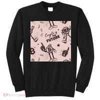Crypto Is The Future Retro Sweatshirt thumb 0