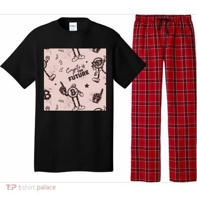 Crypto Is The Future Retro Pajama Set