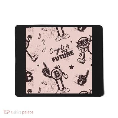 Crypto Is The Future Retro Mousepad