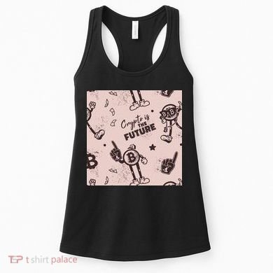 Crypto Is The Future Retro Women's Tank Top
