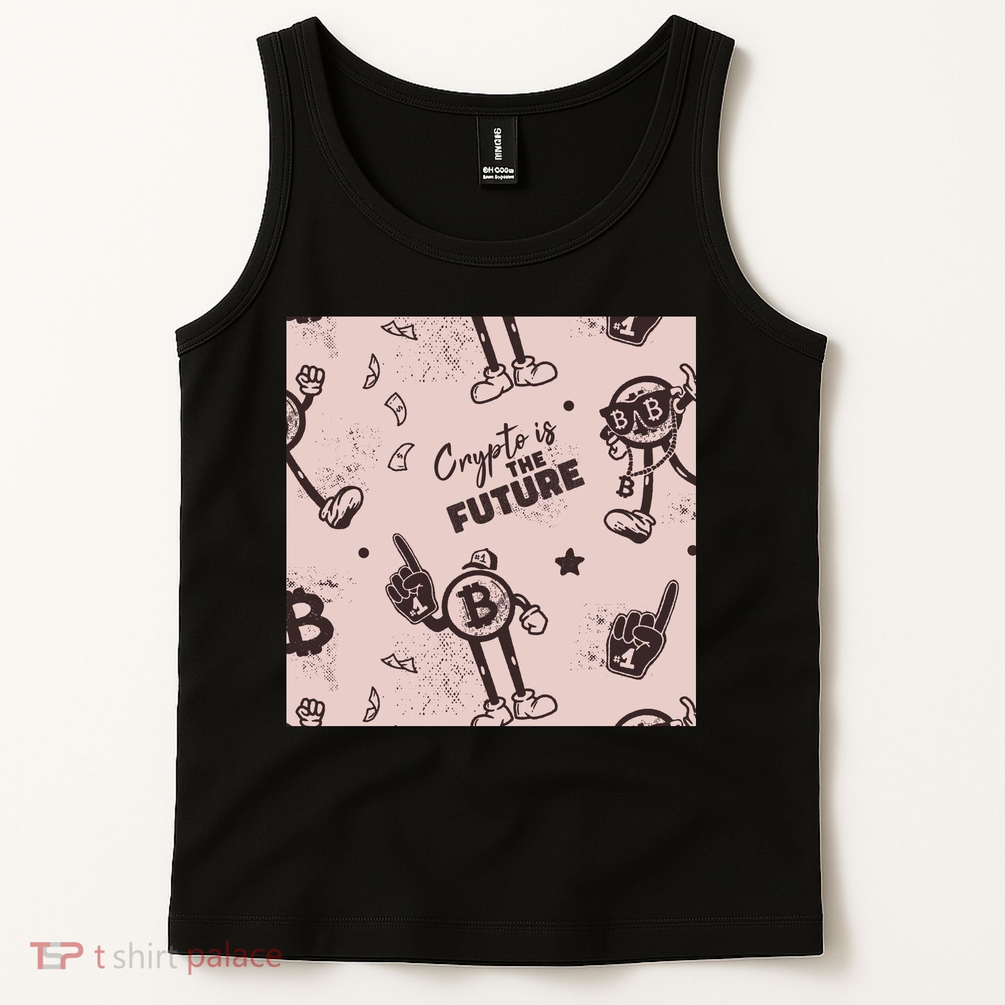 Crypto Is The Future Retro Tank Top