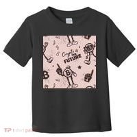 Crypto Is The Future Retro Toddler T-Shirt thumb 0