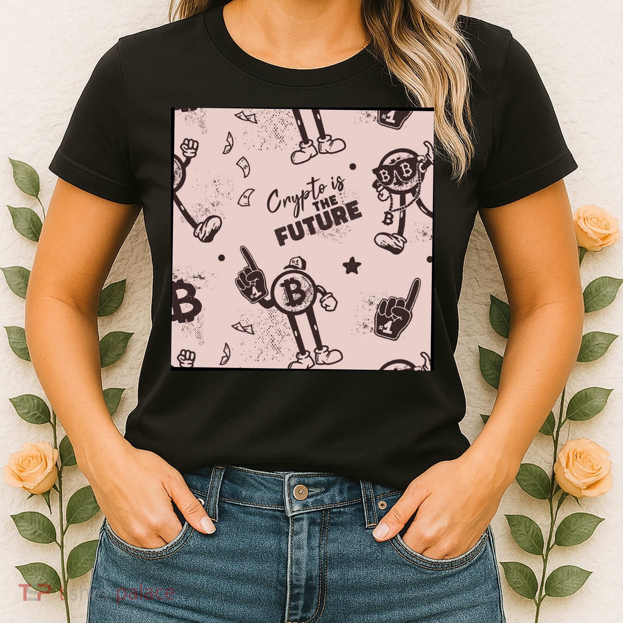Crypto Is The Future Retro Women's T-Shirt