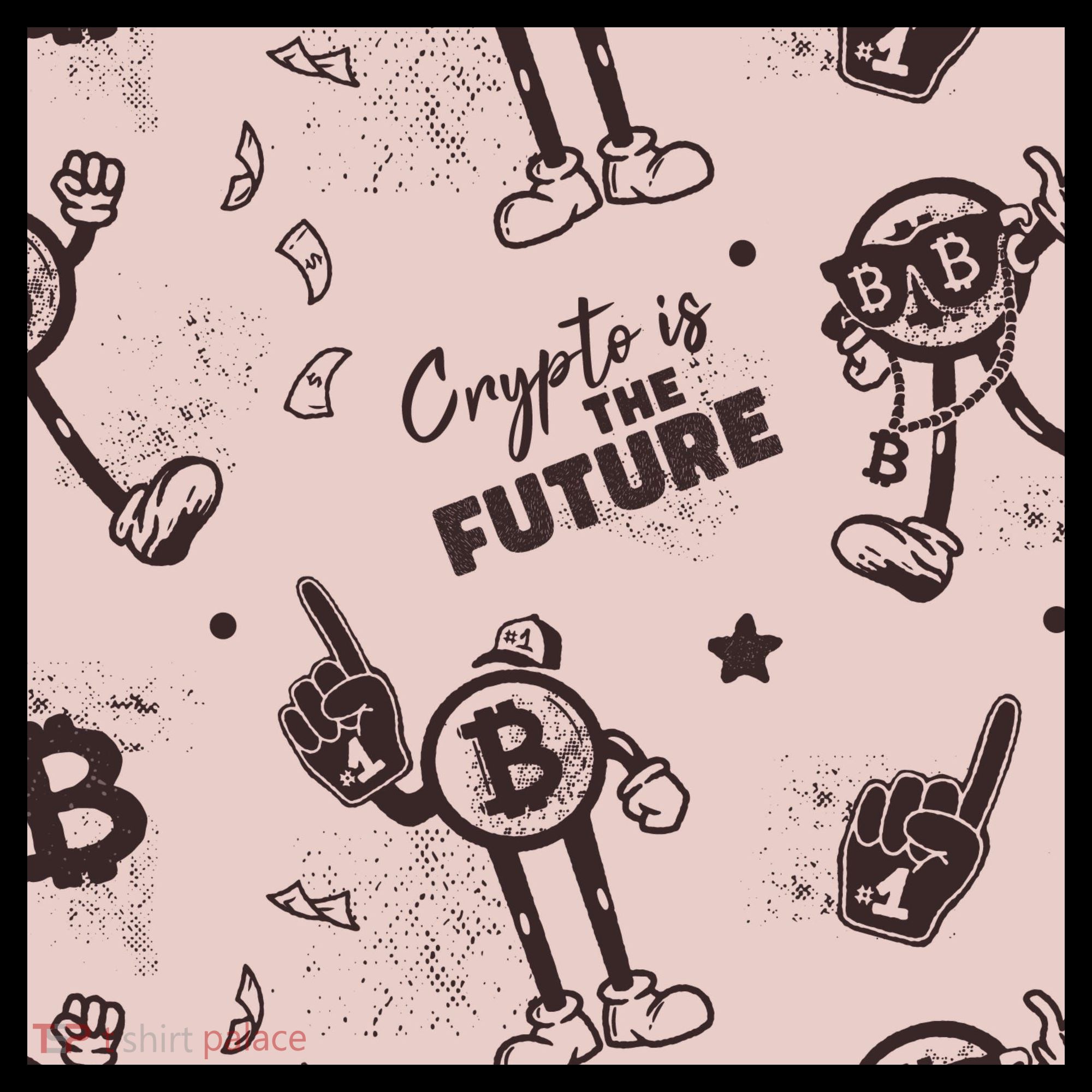 Crypto Is The Future Retro Women's T-Shirt