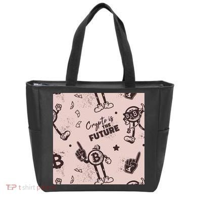 Crypto Is The Future Retro Tote Bag