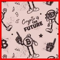 Crypto Is The Future Retro Santa Hat thumb 1