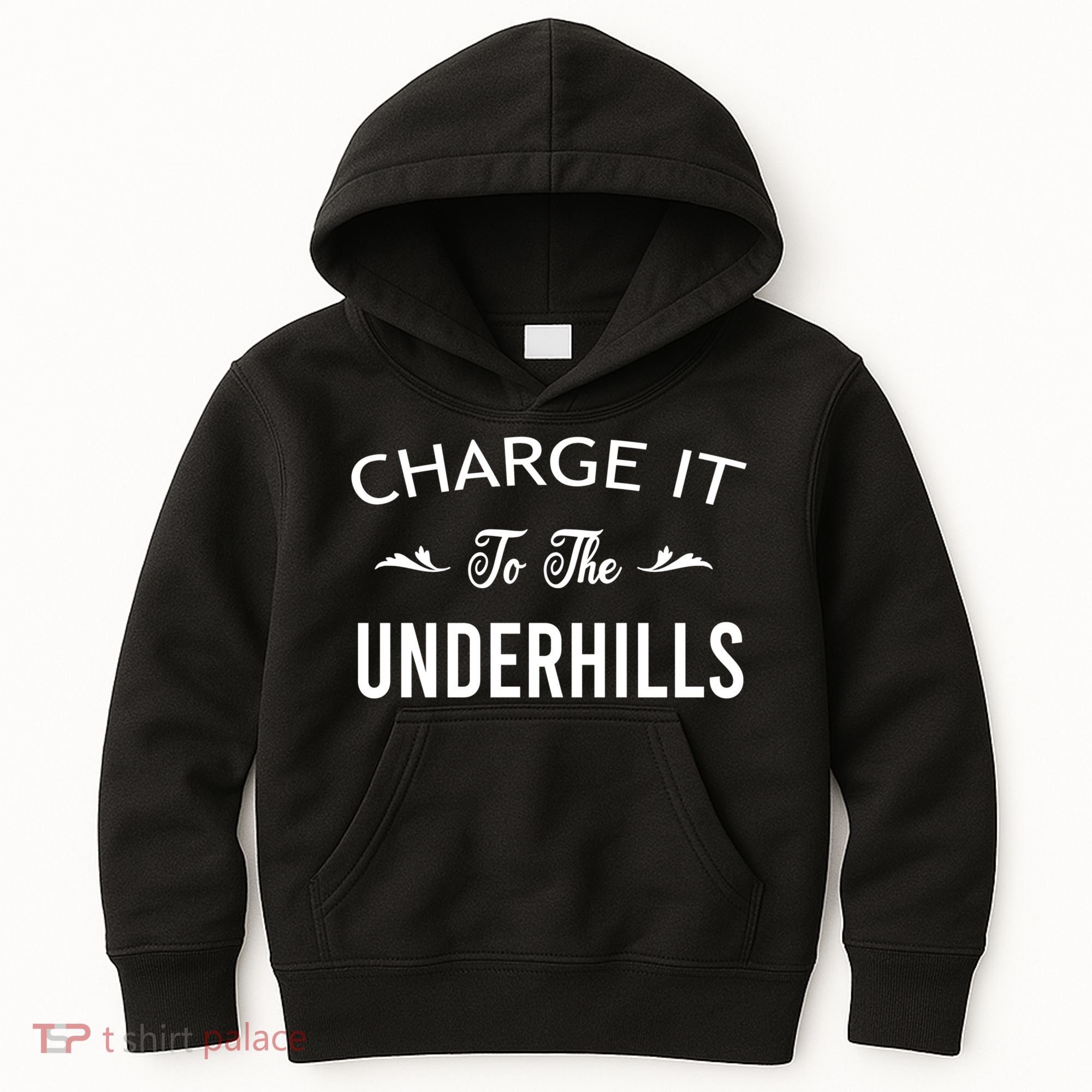 Charge It To The Underhills Kids Hoodie