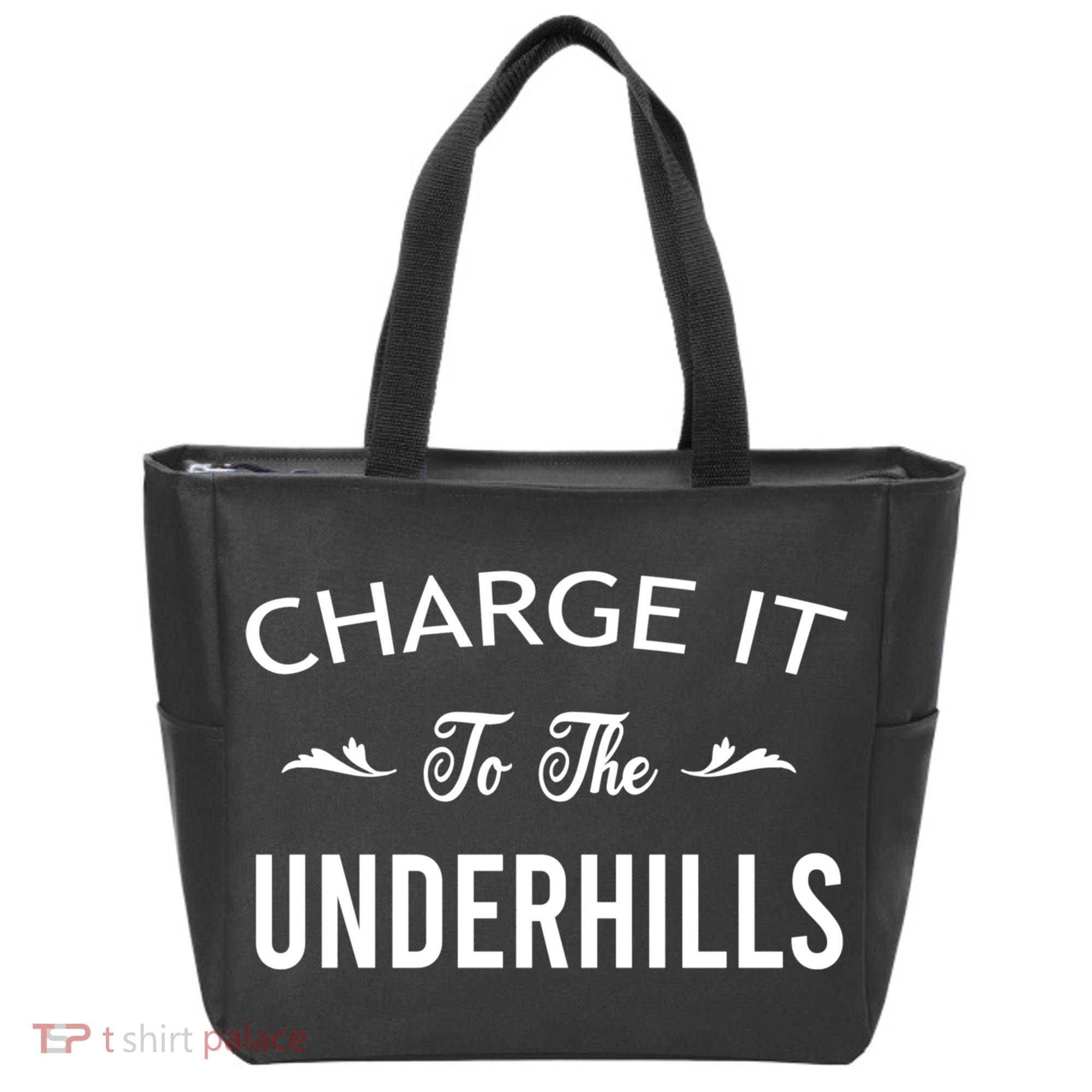 Charge It To The Underhills Tote Bag