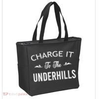 Charge It To The Underhills Tote Bag thumb 2