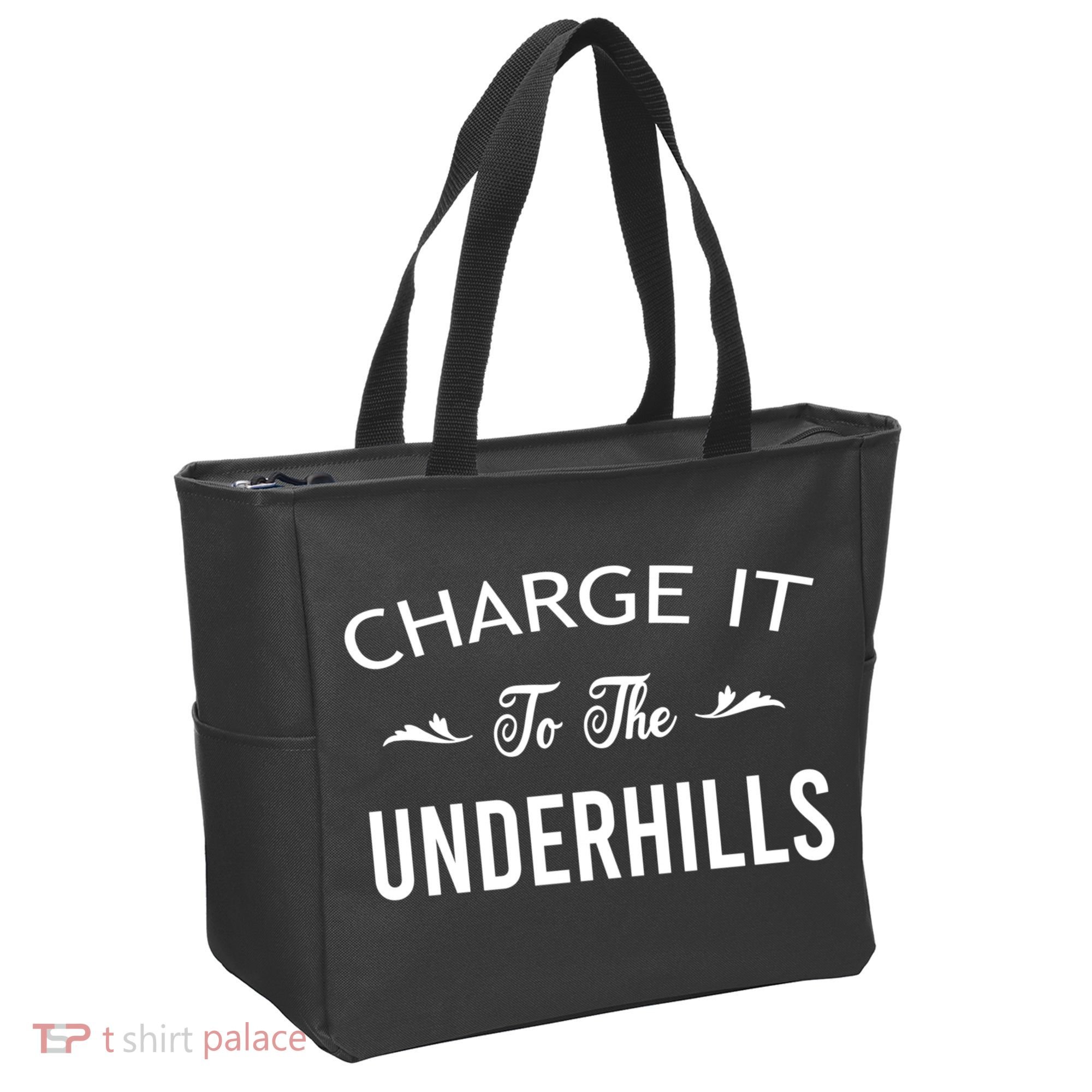 Charge It To The Underhills Tote Bag