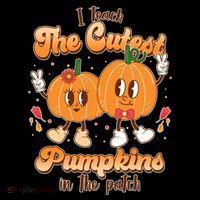 Cute I Teach The Cutest Pumpkins In The Patch Teacher Life Coffee Mug thumb 5