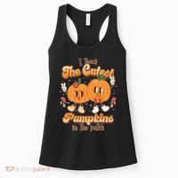 Cute I Teach The Cutest Pumpkins In The Patch Teacher Life Women's Tank Top thumb 0