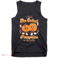 Cute I Teach The Cutest Pumpkins In The Patch Teacher Life Tank Top thumb 0