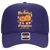 Cute I Teach The Cutest Pumpkins In The Patch Teacher Life Hat thumb 0