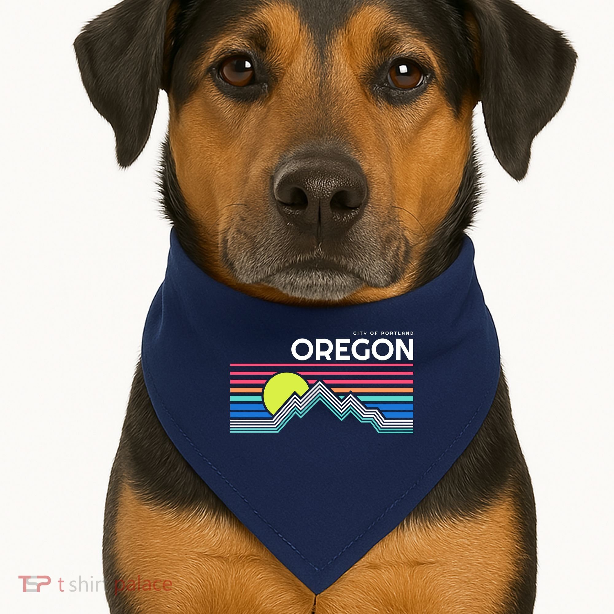 City of Portland Oregon USA-Made Doggie Bandana