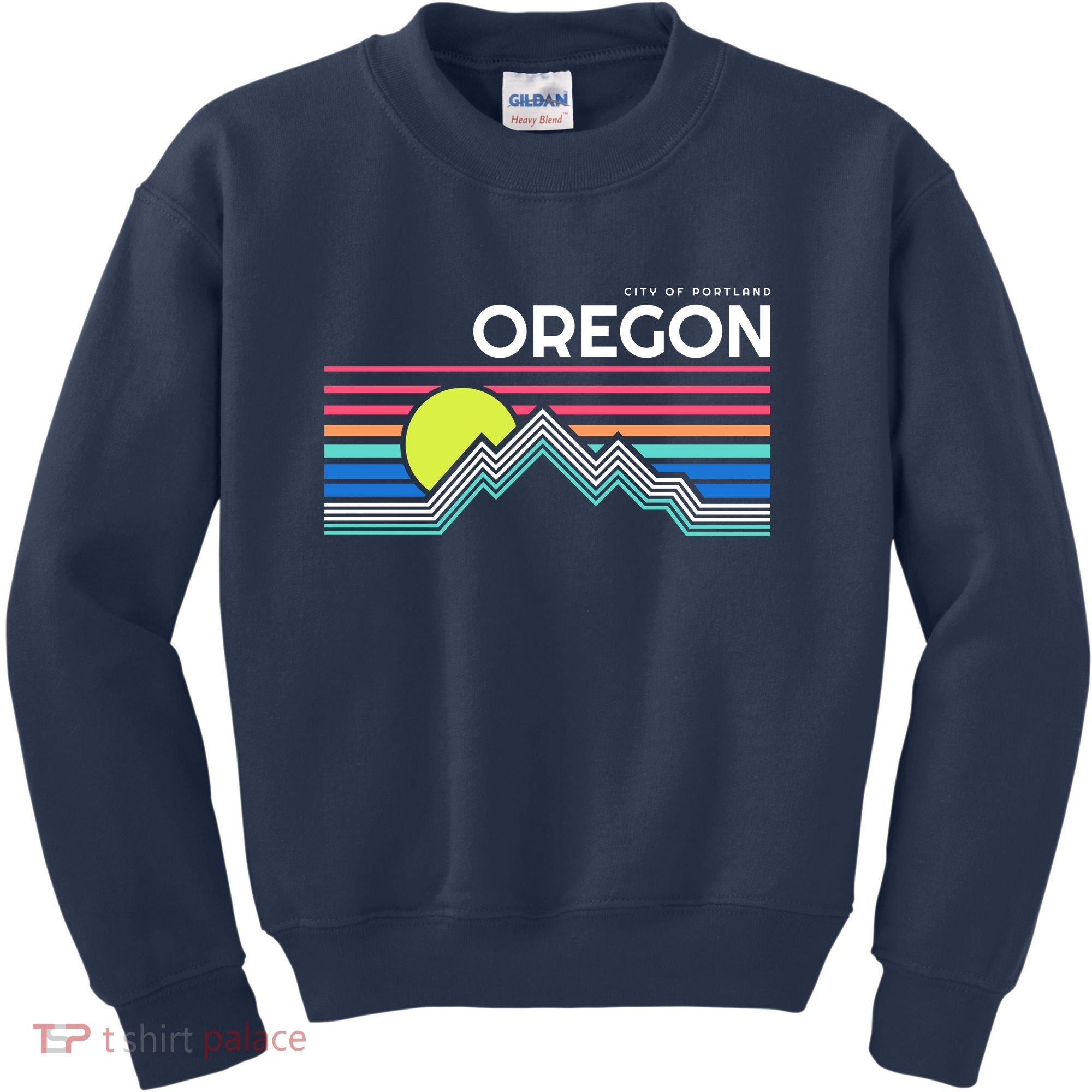 City of Portland Oregon Kids Sweatshirt