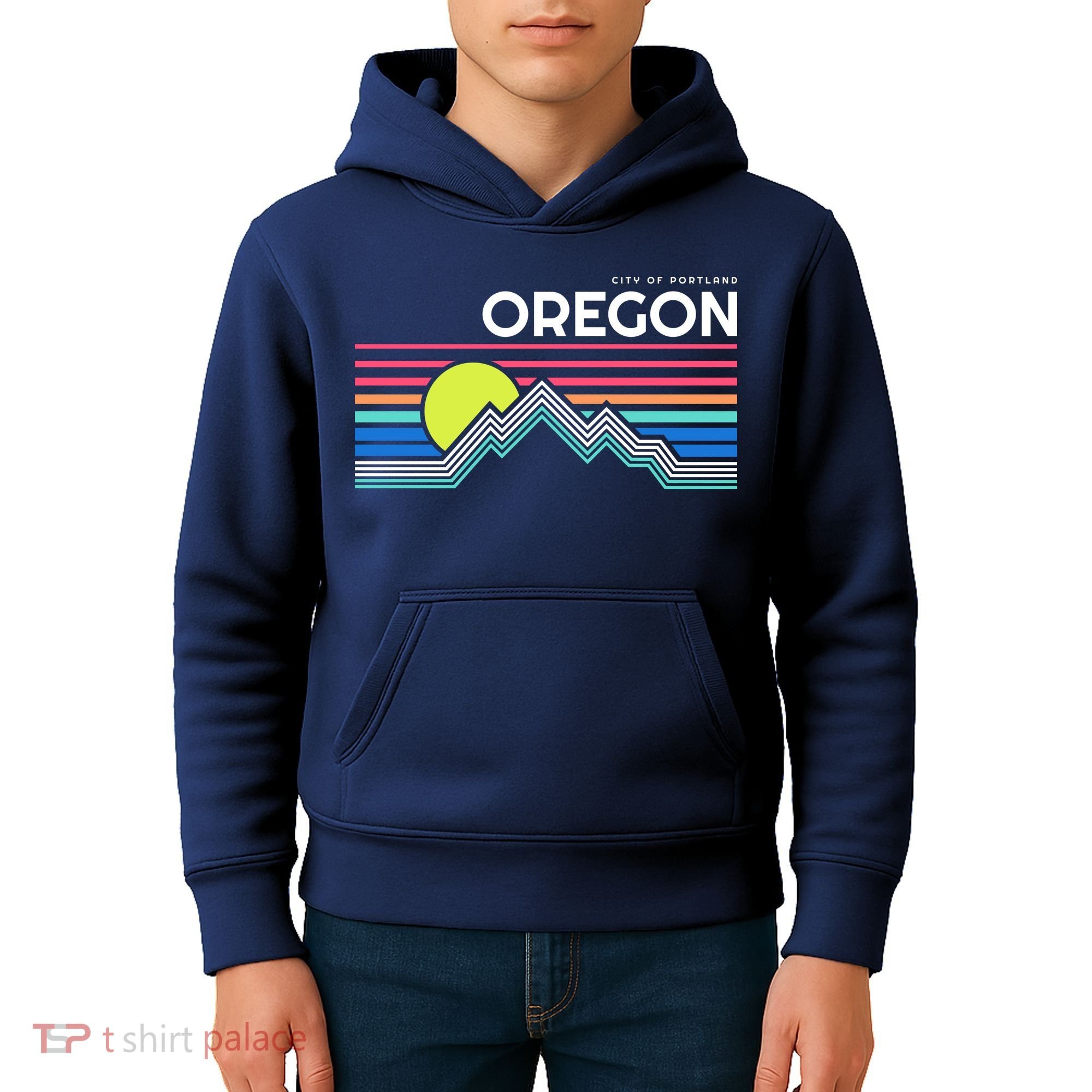 City of Portland Oregon Kids Hoodie