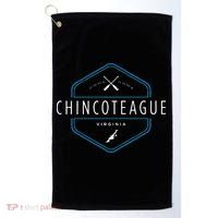 Chincoteague Island Virginia Beach Graphic Golf Towel thumb 0
