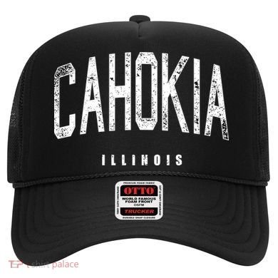 Cahokia Illinois Vintage Logo Hat