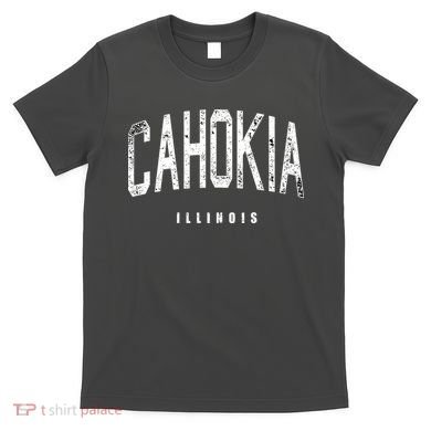 Cahokia Illinois Vintage Logo T-Shirt