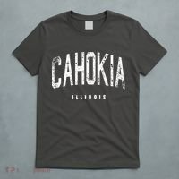 Cahokia Illinois Vintage Logo T-Shirt thumb 5