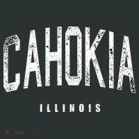 Cahokia Illinois Vintage Logo T-Shirt thumb 7